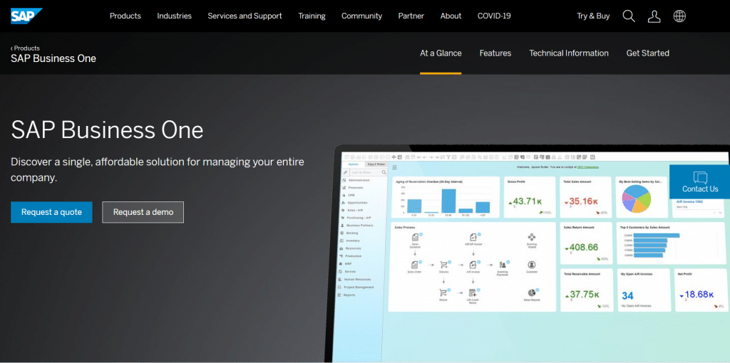 Top 6 ERPs For Shopify Integration 5 SAP Business One ERP