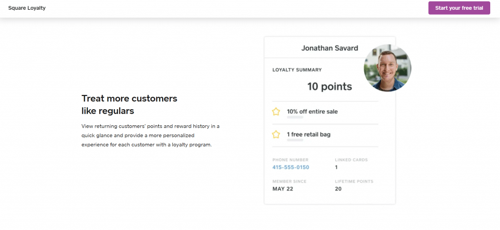 Square loyalty program 