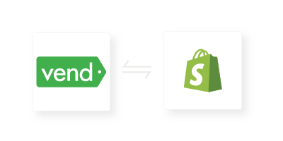 vend shopify connectors