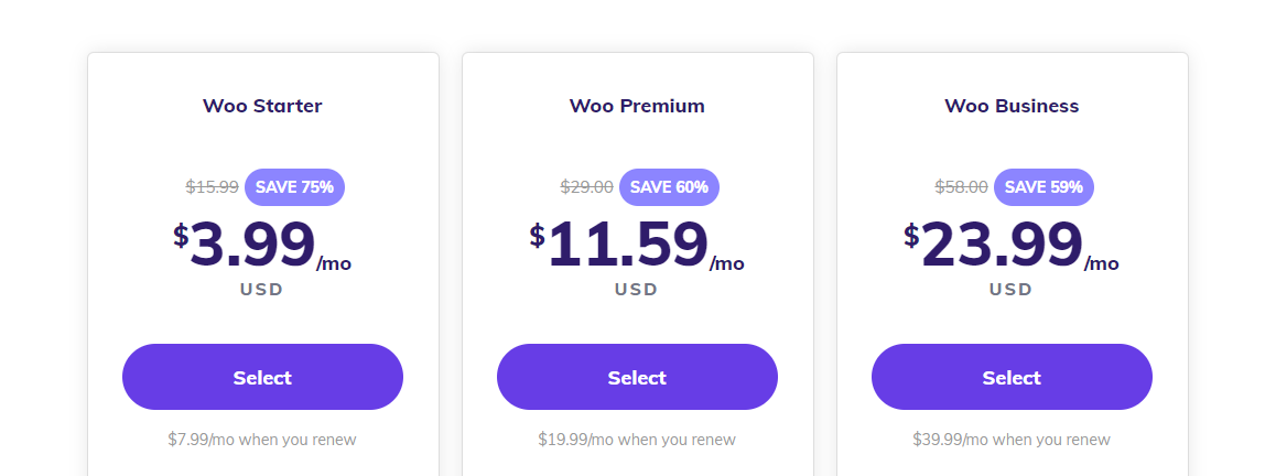 Hostinger pricing