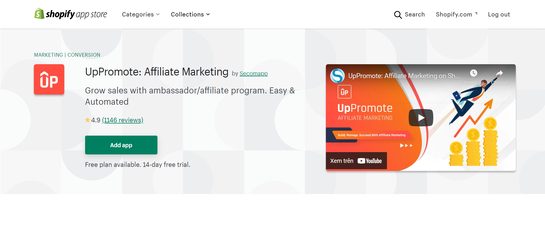 up promote affiliate marketing