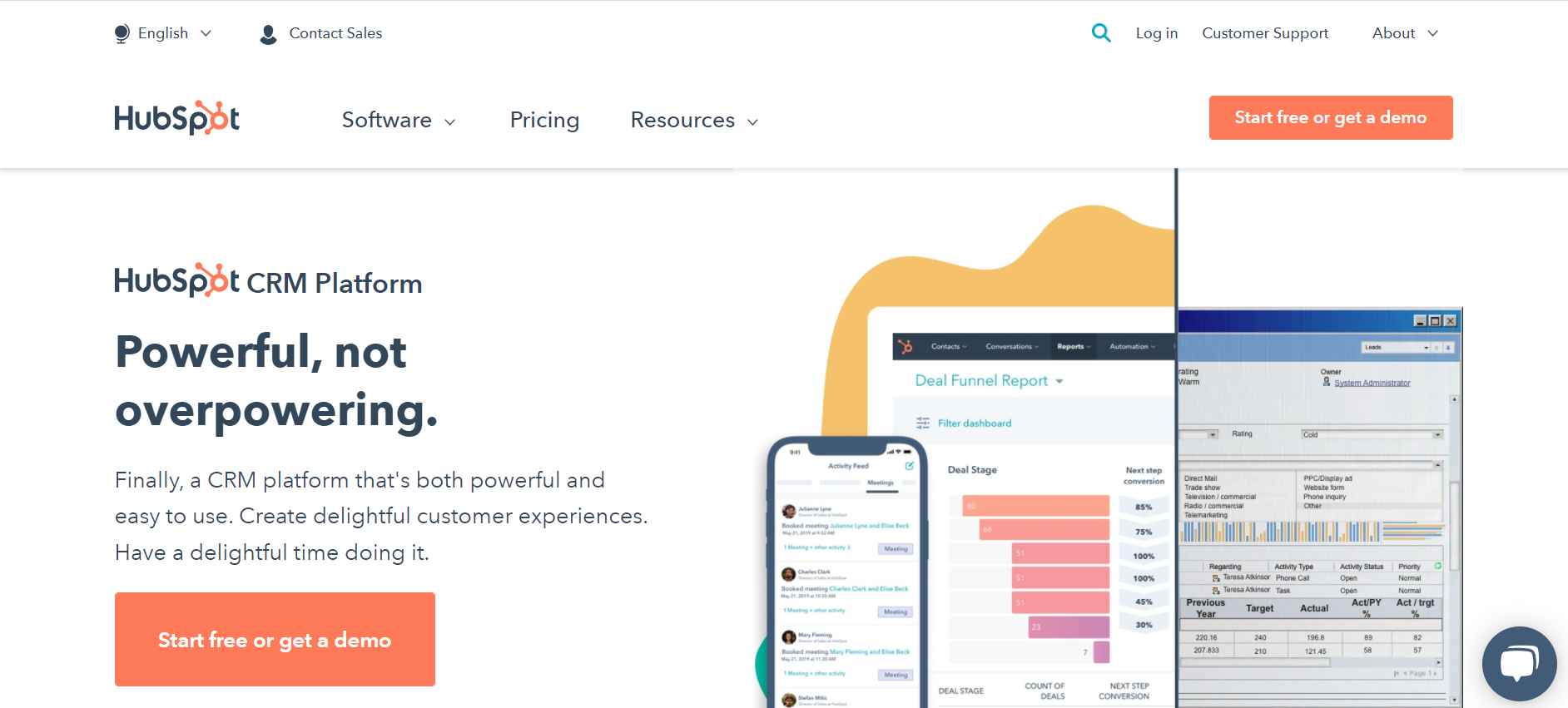 Shopify Hubspot Integration - Complete Guide for Beginners 1 hubspot home page