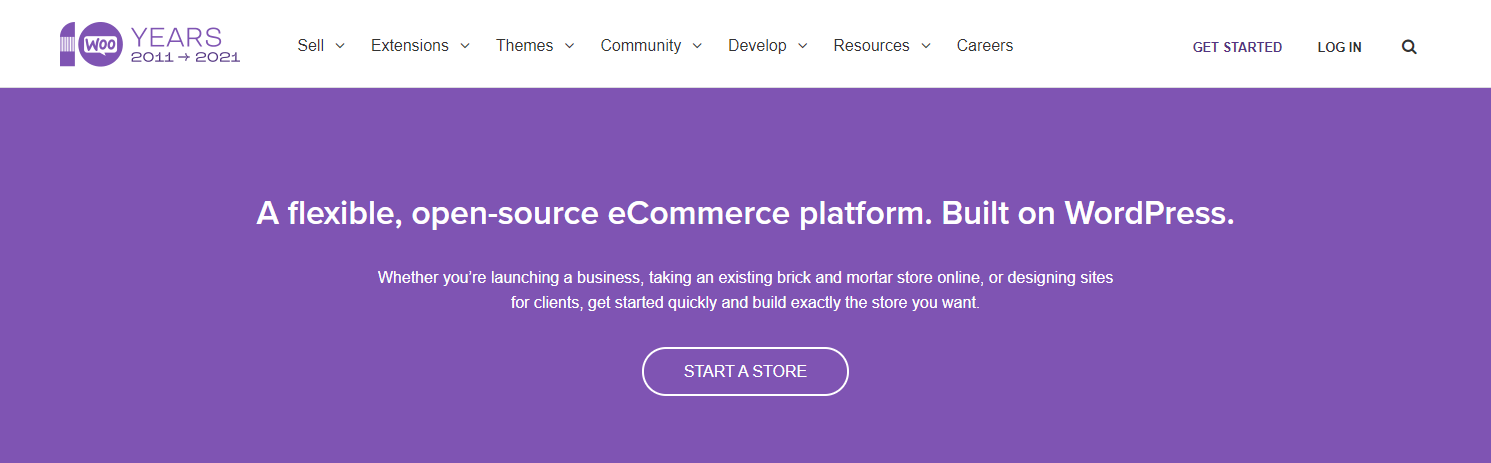 woocommerce homepage