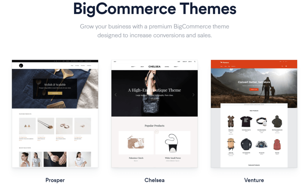 bigcomerce website builder