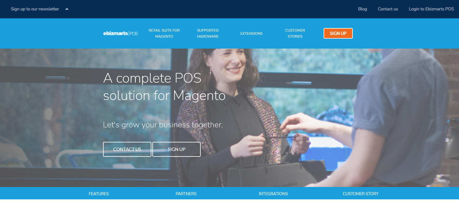 Magento POS system by Ebizmarts