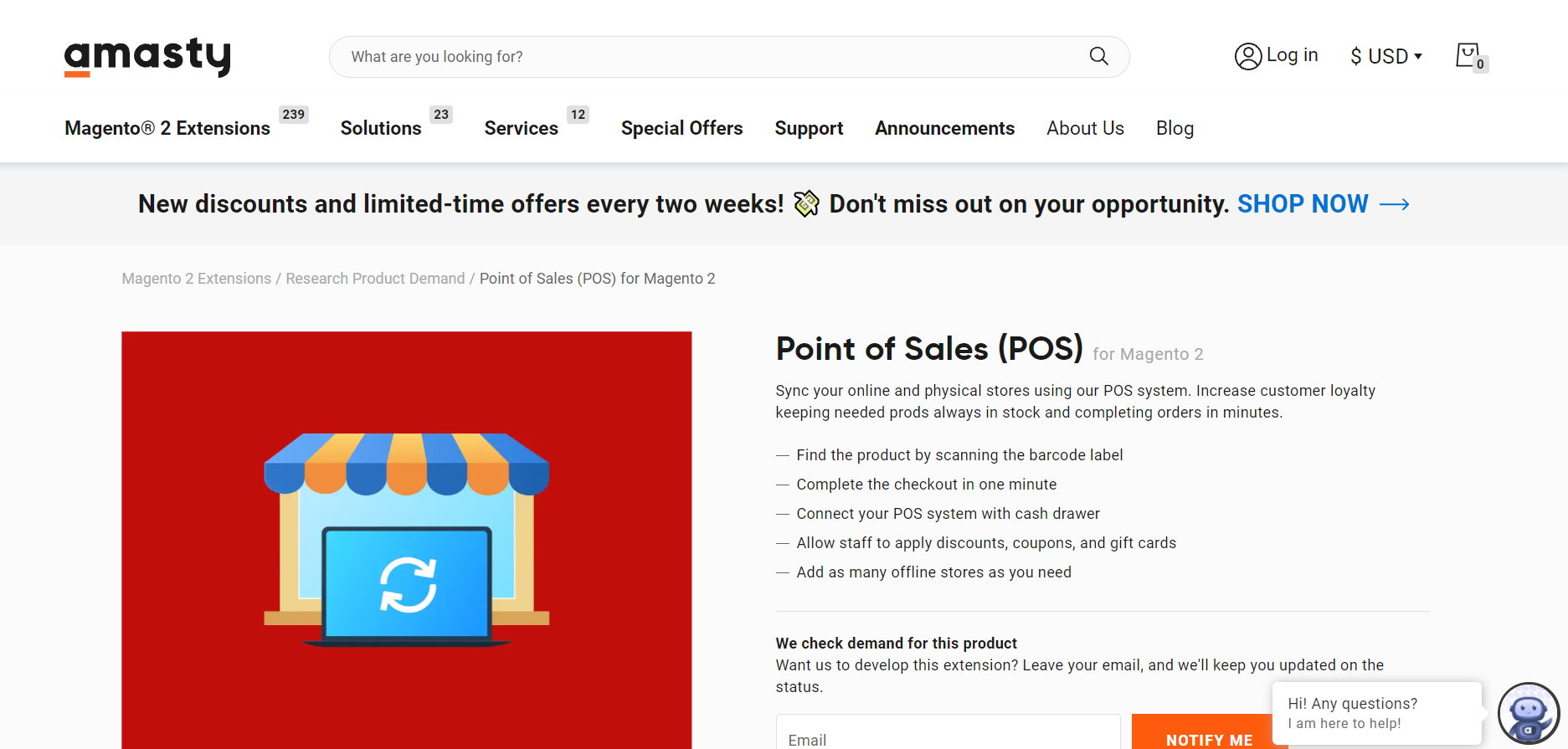 Top 10+ Magento POS Extensions in 2023| Prices and Features 5 Magento 2 POS system by Amasty