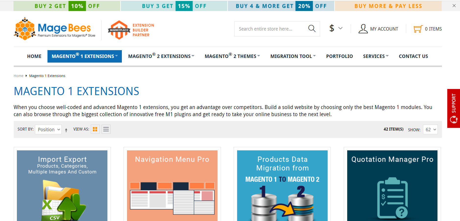 Magento extension provider Website