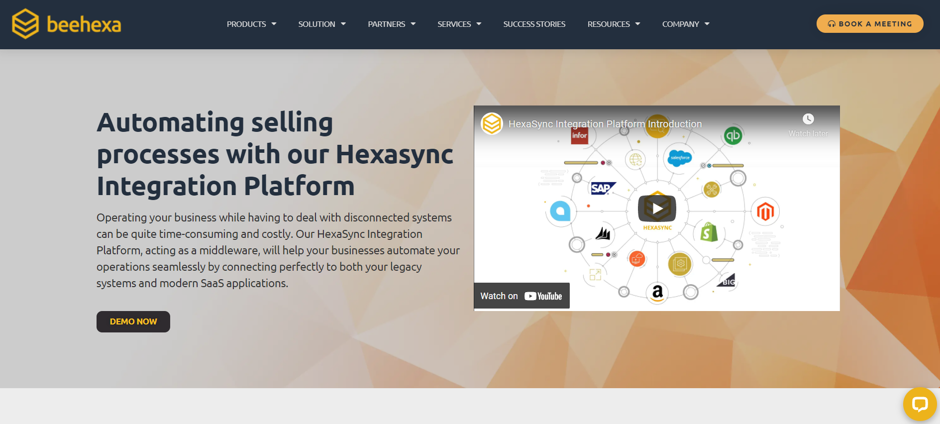 Hexasync integration platform