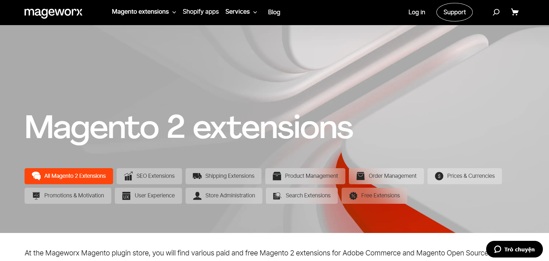 Magento extension provider Website