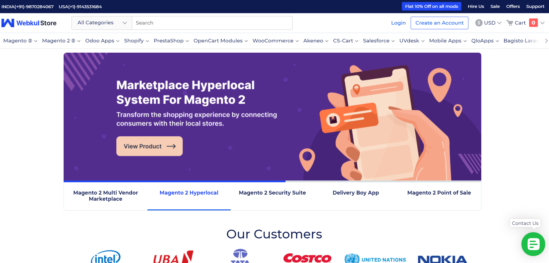 Magento extension provider Website
