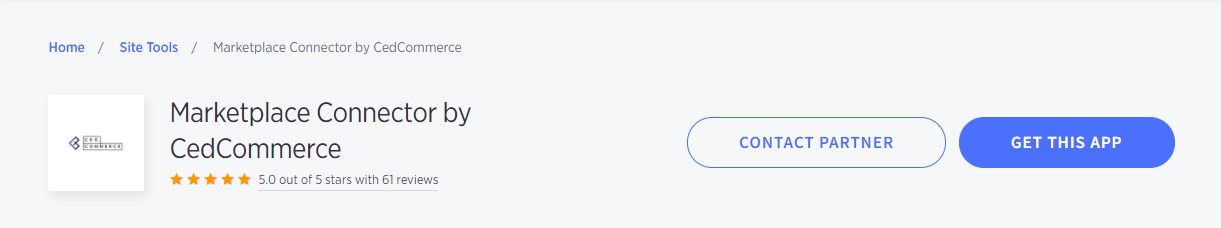 Marketplace Connector by CedCommerce