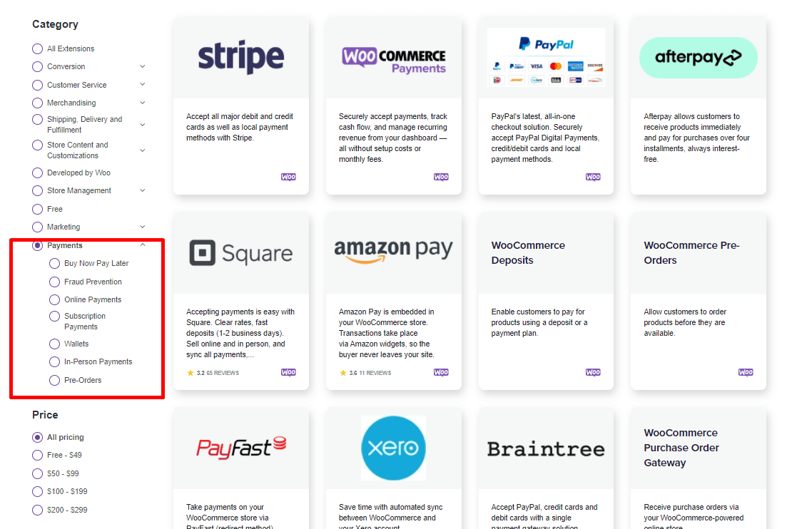 WooCommerce Payments