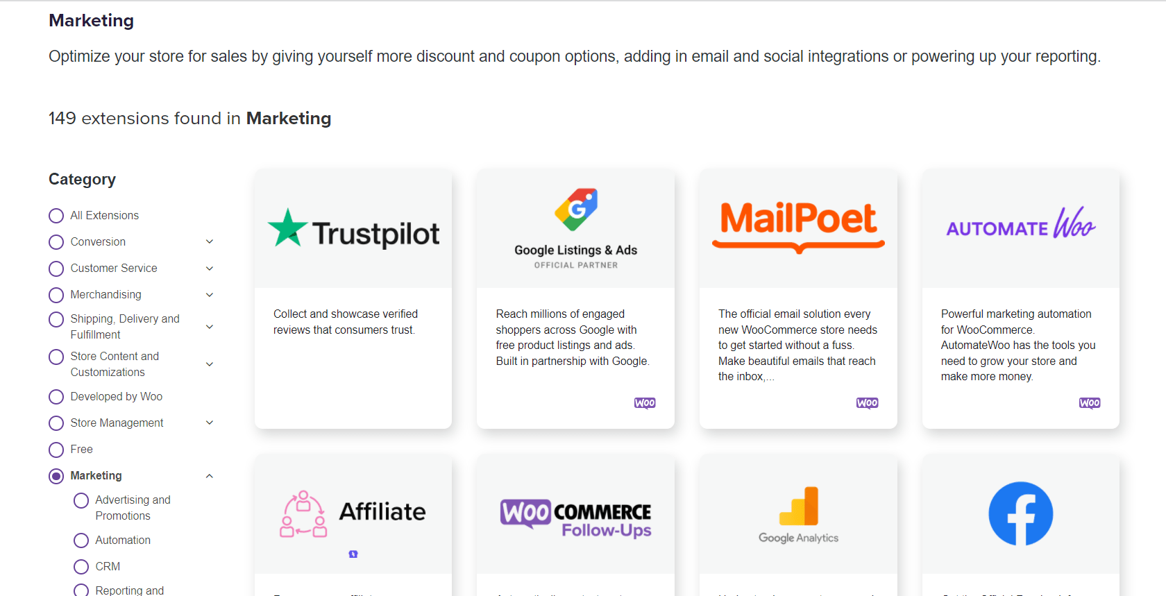 WooCommerce Reviews 2023 – Pros And Cons for Businesses 14 WooCommerce SEO & Marketing