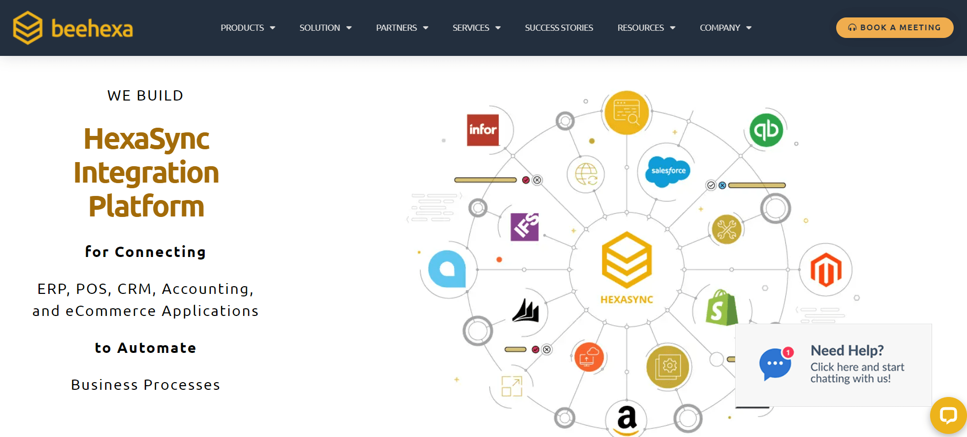 hexasync integration platform