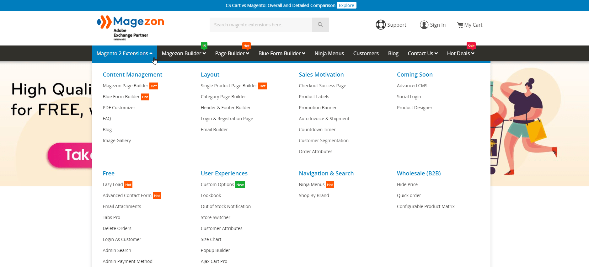 Basic Steps To Build A Magento Website From A To Z 5 Magezon Magento Extensions