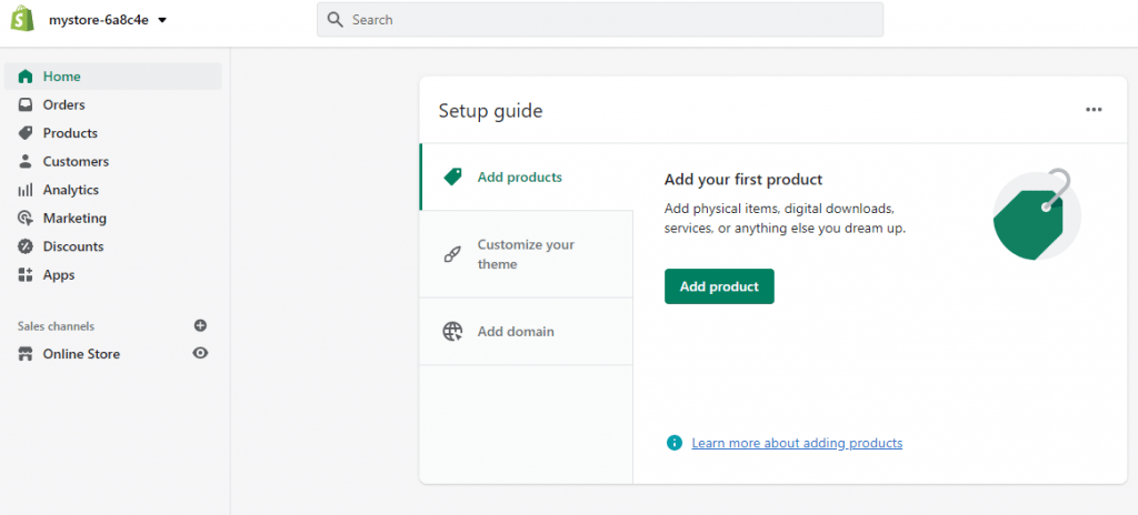 add product