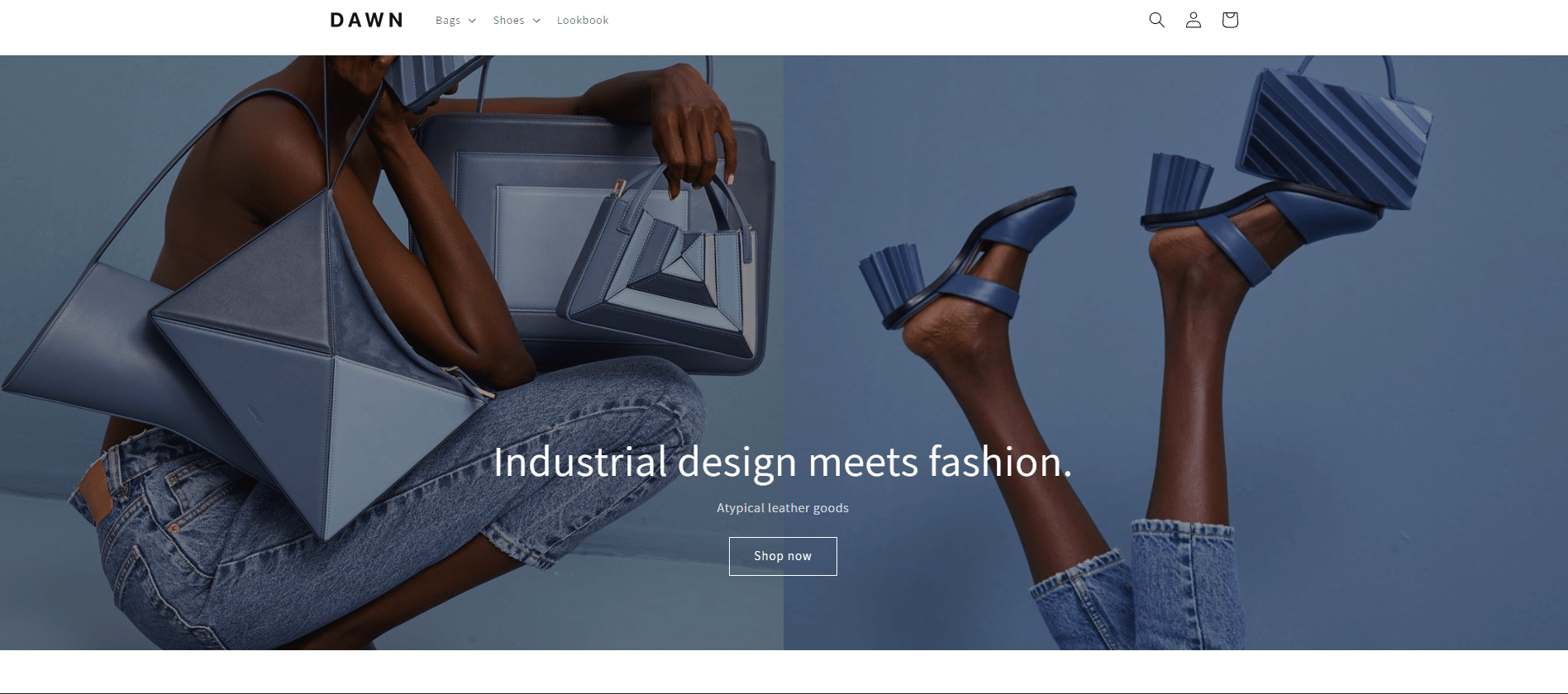 +10 Best Free Shopify Themes for Your Online Store in 2023 9 Dawn theme dashboard