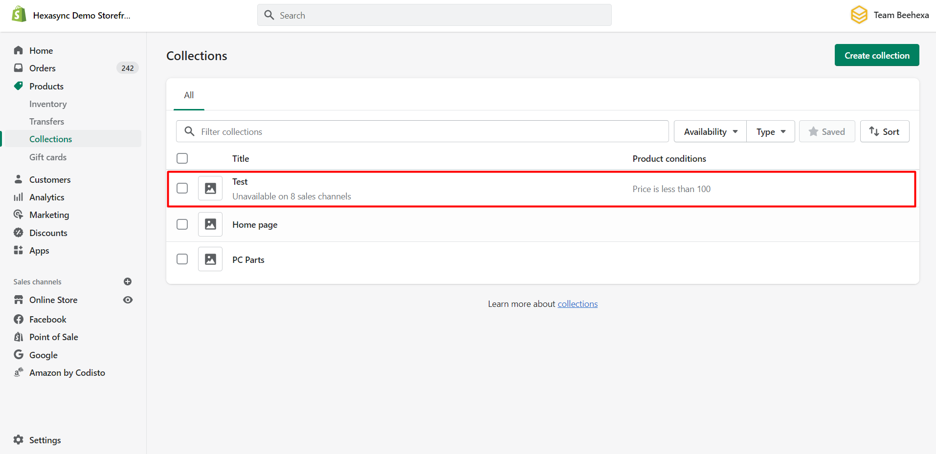Shopify API 2023 - How to create a smart collection using Postman 4 after creating a smart collection in Shopify Admin