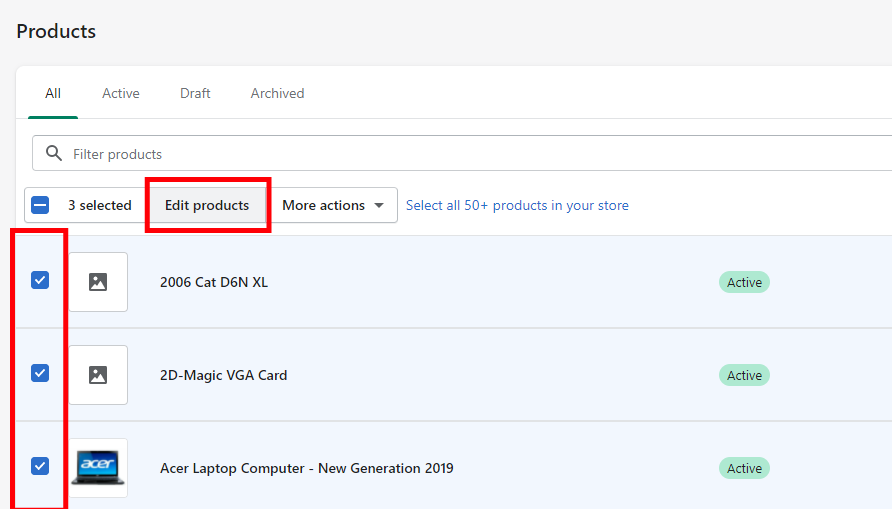 Disable shipping for specific products