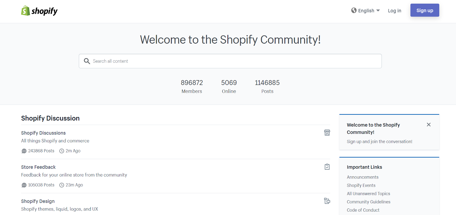 shopify community