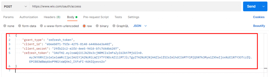 Wix Api 2025 How To Get An Access Token And Refresh The Access Token Wix Api 2025 How To Get An Access Token And Refresh The Access Token