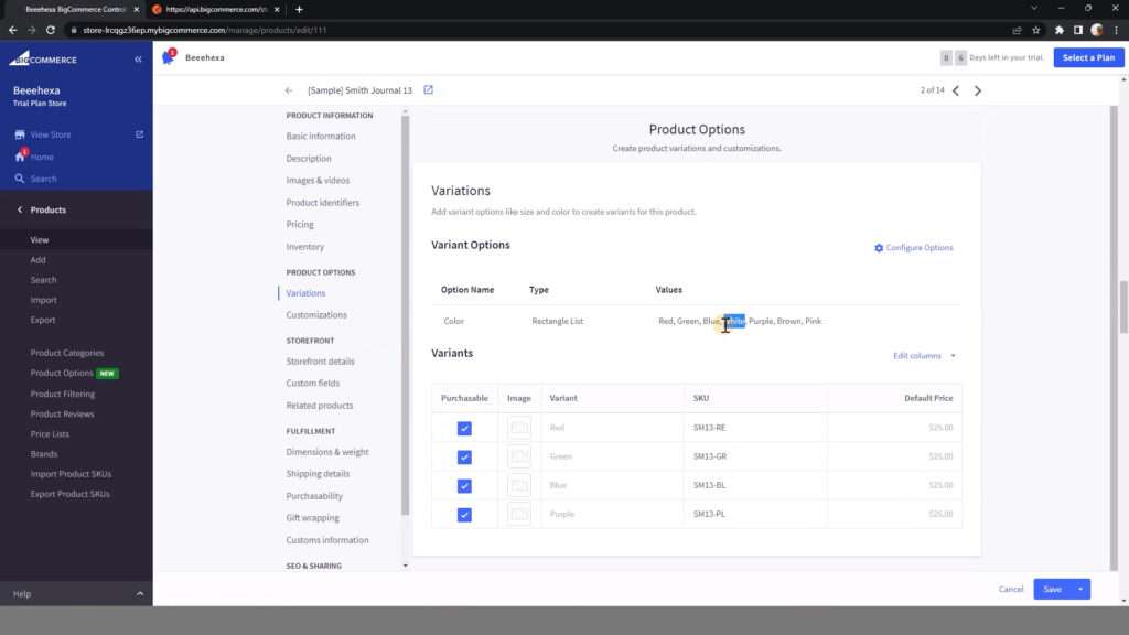 beehexa how to retrieve and create a product variant without error 409