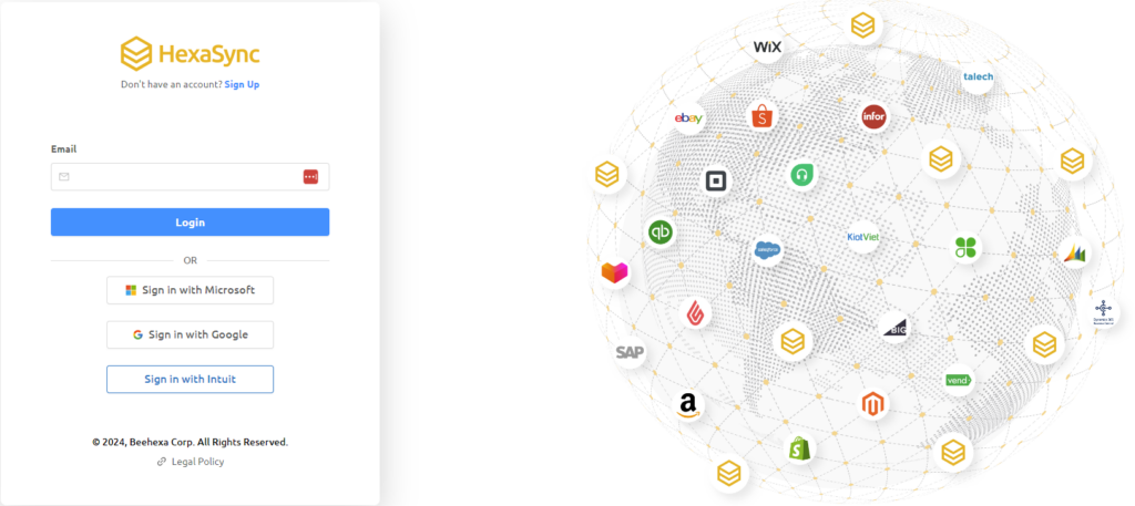 hexasync integration platform