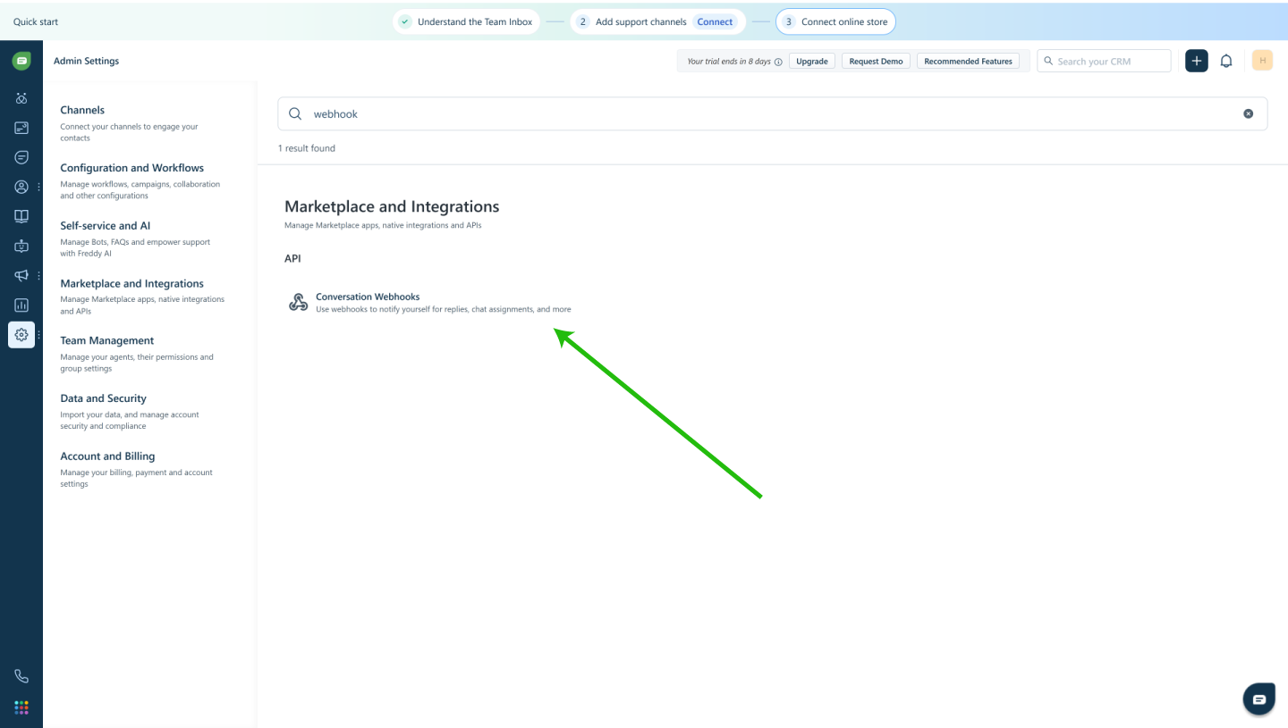How to Authorize HexaSync to Connect to Your Freshchat Account 7 beehexa freshchat4