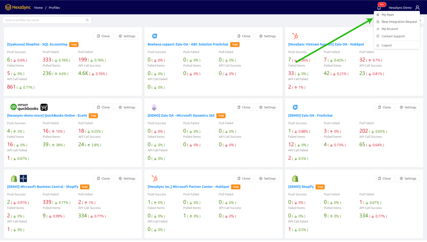 How to Authorize HexaSync to Connect to Your Zalo OA 1 beehexa hexasync1 1
