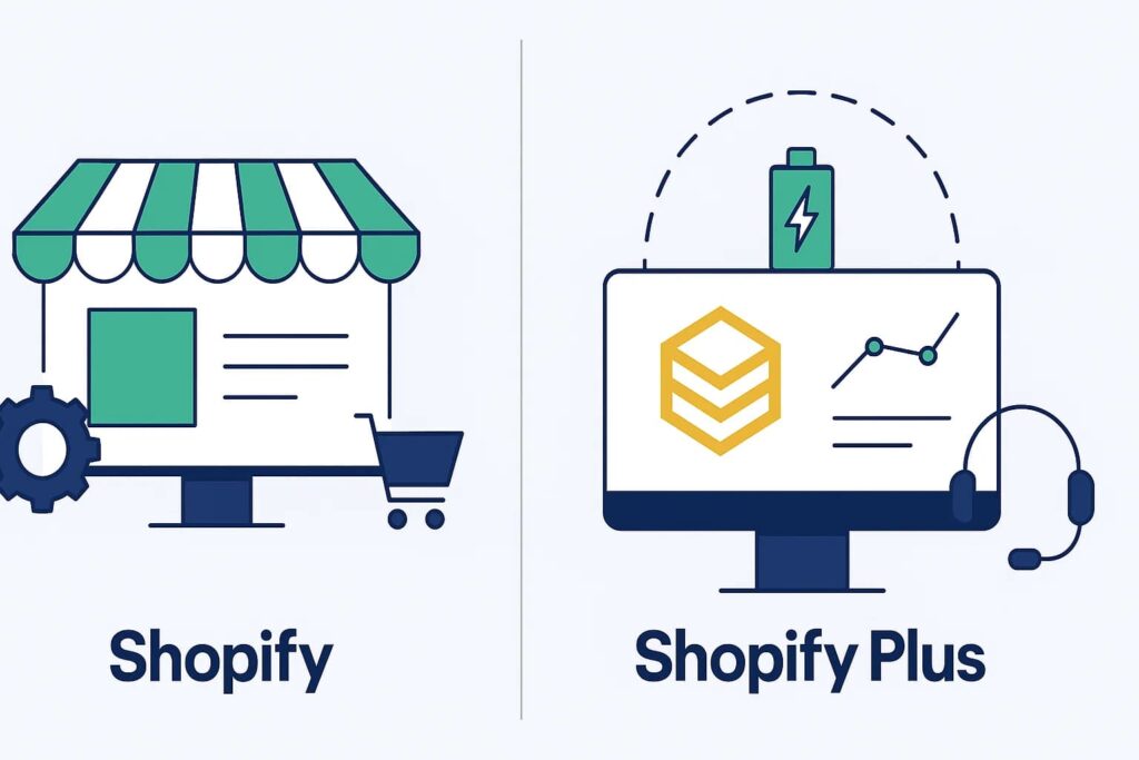 Exploring the Differences Between Shopify vs Shopify Plus 1 Shopify vs Shopify Plus comparison