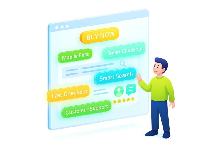 UX design best practices for e-commerce platforms
