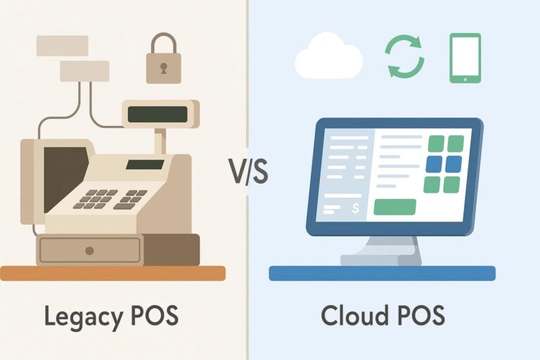 Legacy vs cloud-based POS comparison