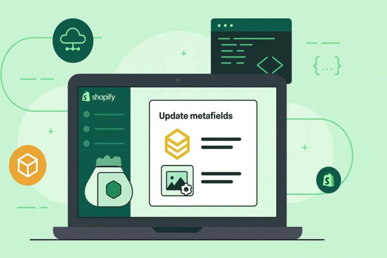 Shopify API metafield update guide for 2025