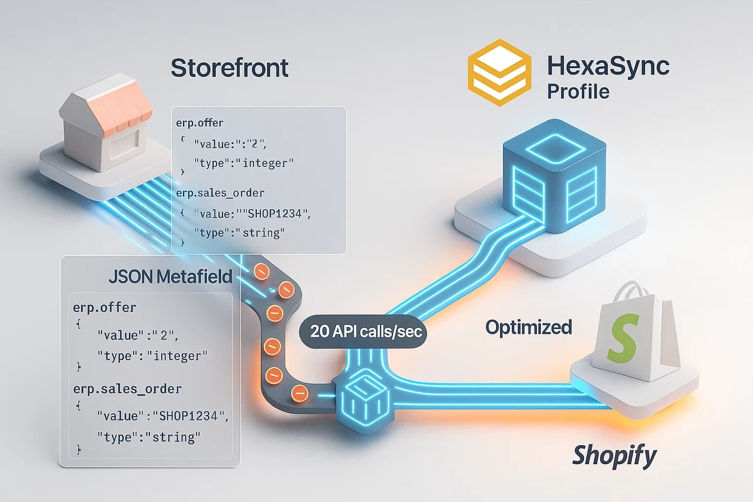 Shopify metafields limitations and data sync issues