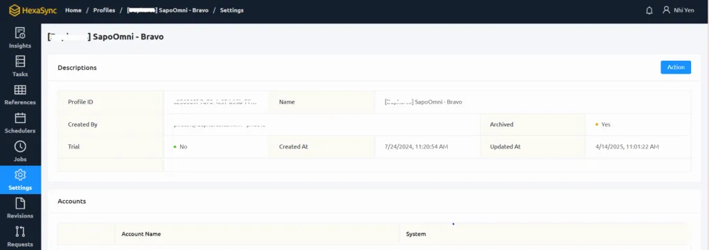 H4_hexasync profile setting