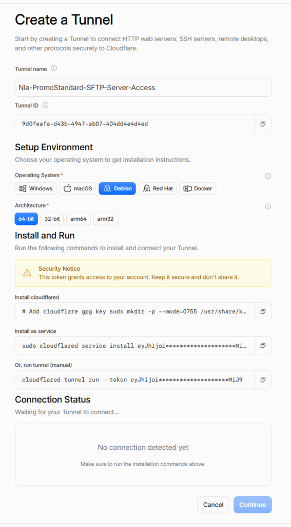 Cloudflare Tunnel Access Guide 1 Create a new tunnel